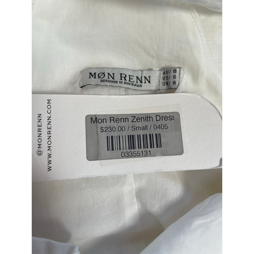 Mon Renn Zenith Linen Blend Sleeveless Maxi Dress - Picture 4 of 4